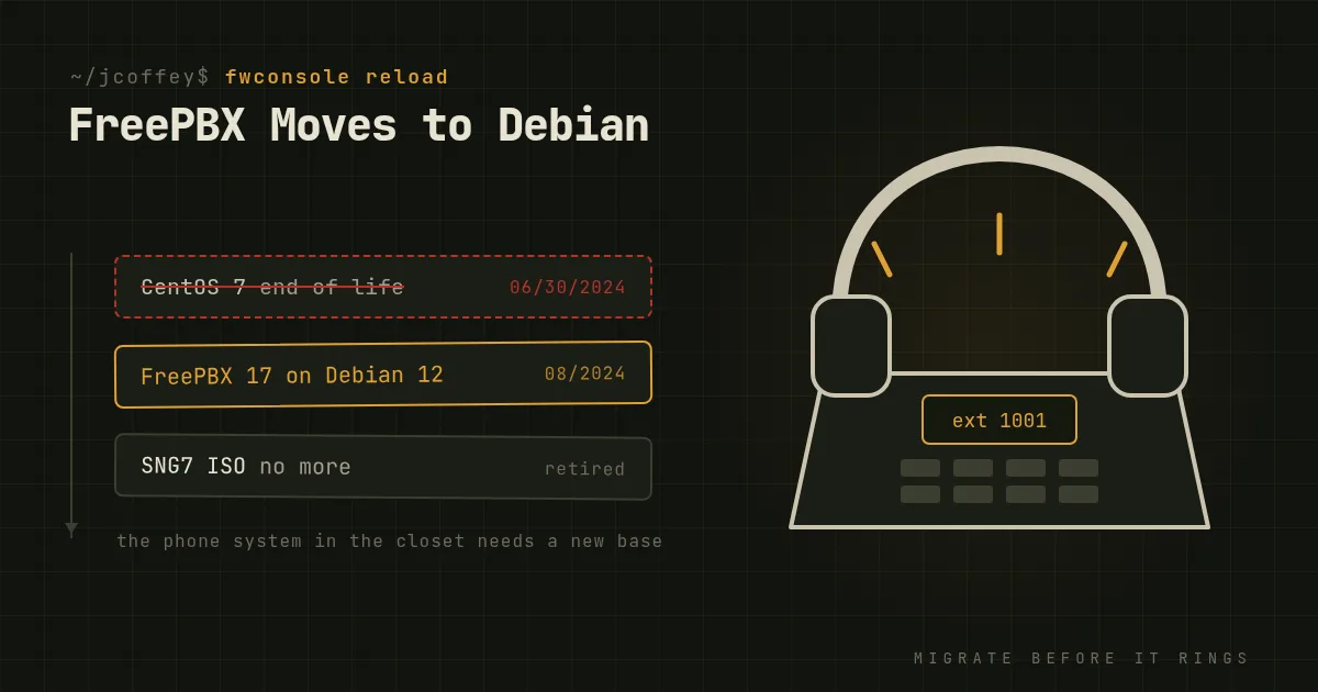 FreePBX Moves to Debian