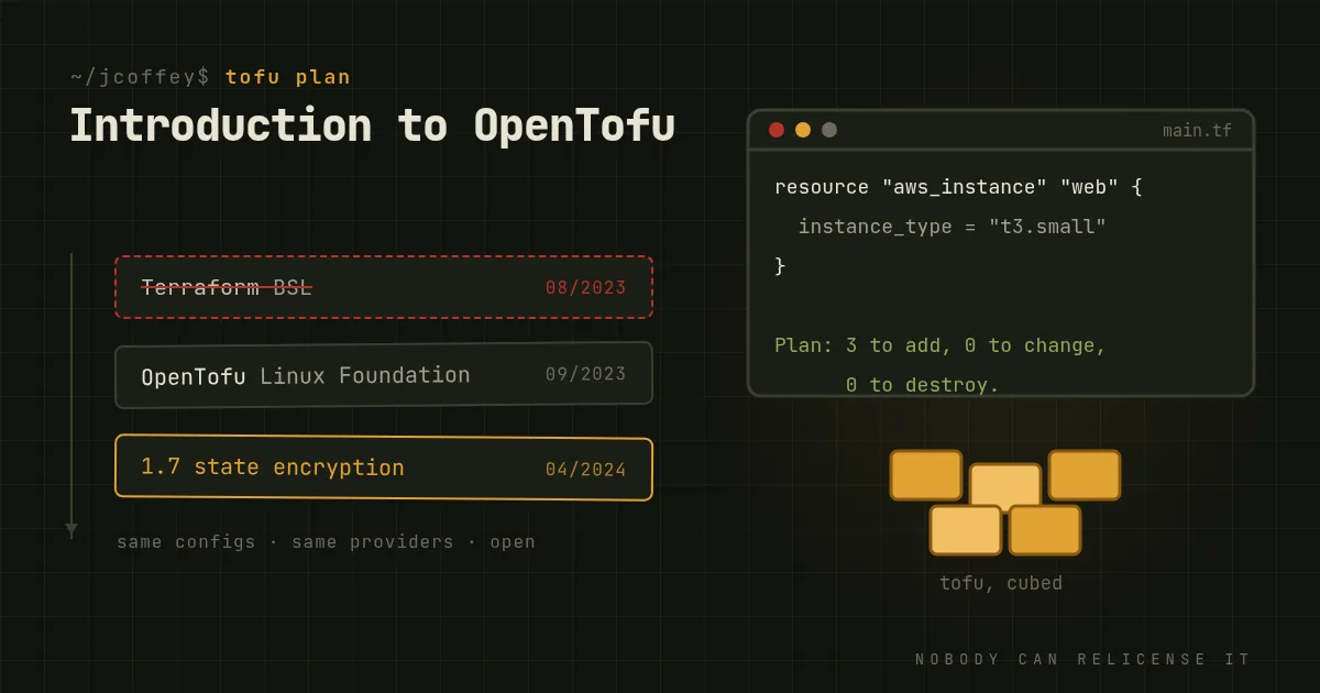 Introduction to OpenTofu