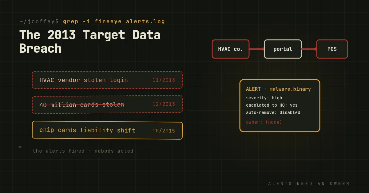 The 2013 Target Data Breach