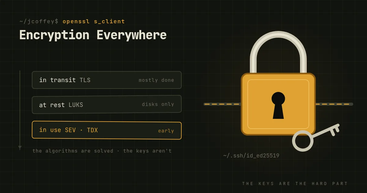 The Importance of Encryption Everywhere