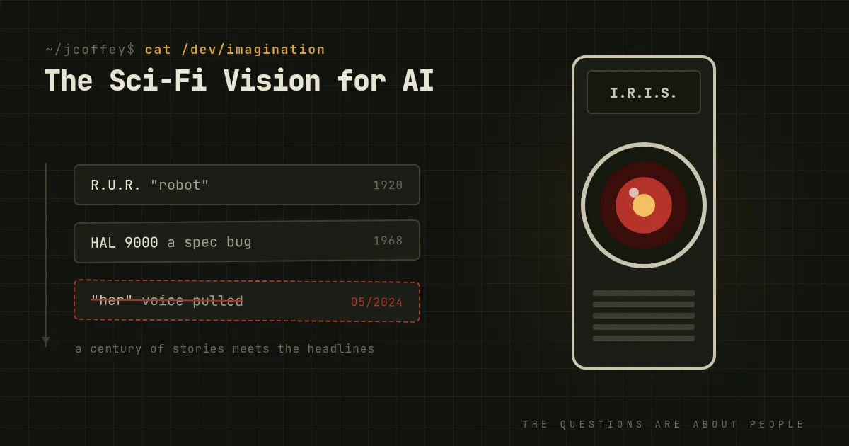 The Sci-Fi Vision for AI
