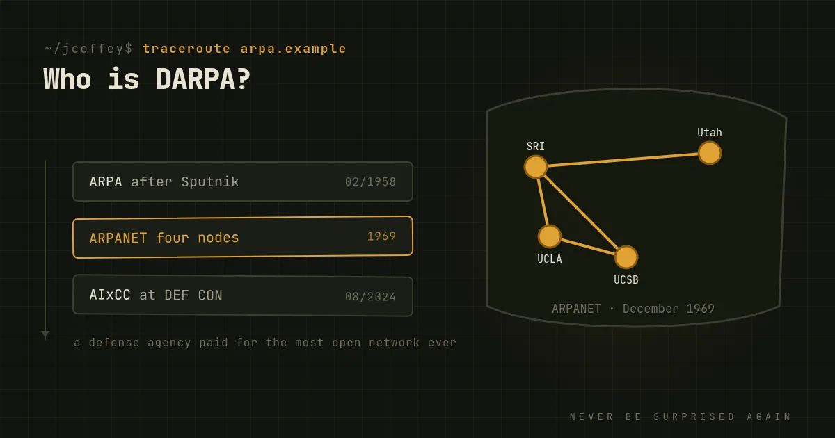Who is DARPA?